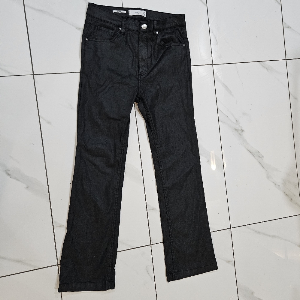 MNG Black Flare Jeans